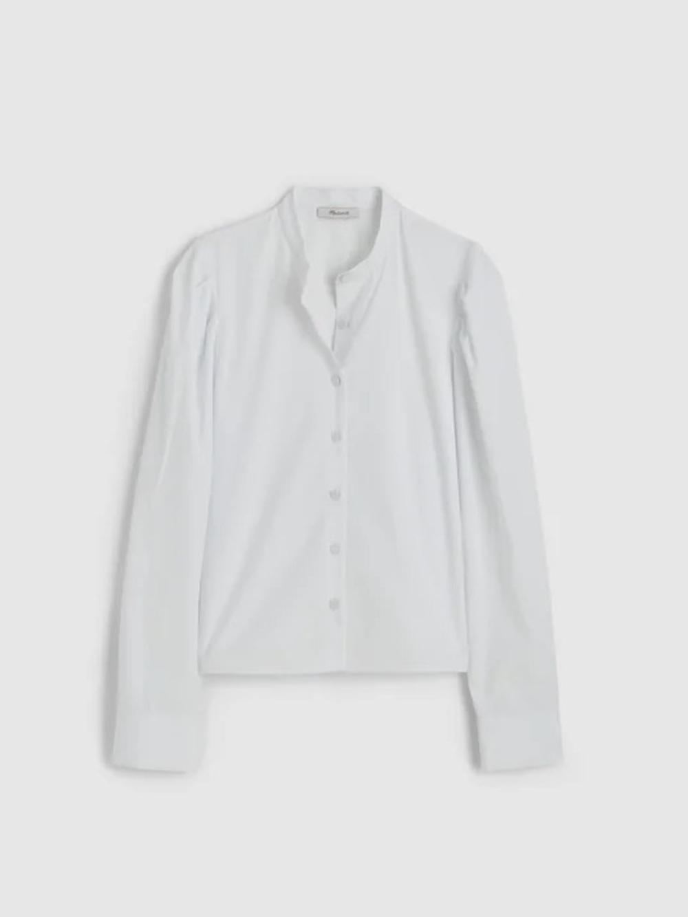 Madewell Puff-Sleeve Button-Up Shirt